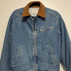 BNWT Reformation Oversized Denim Chore Jacket